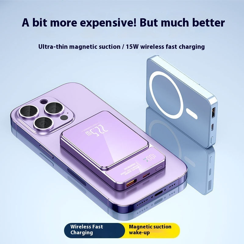 Fashion Personality Magnetic Wireless Power Bank